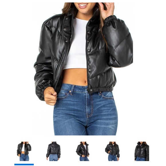 Women’s quilted puffer jacket - Picture 3 of 9